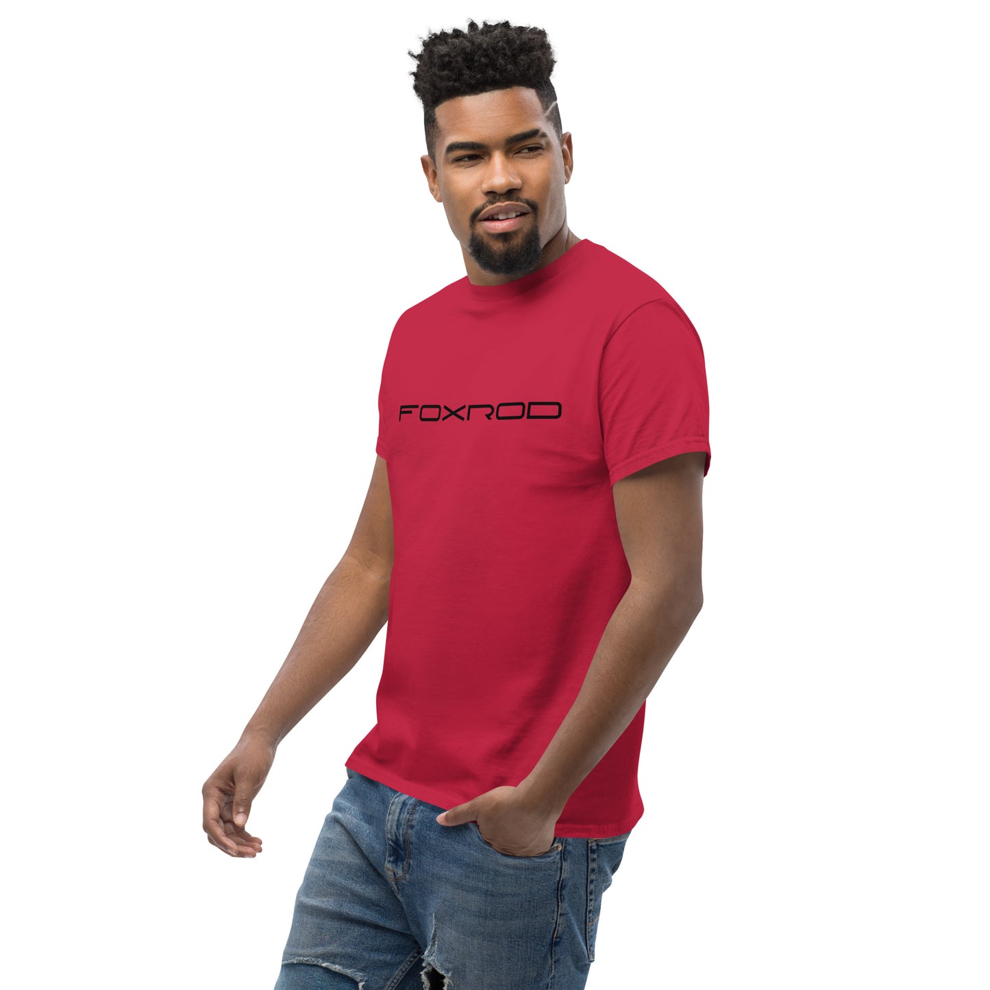FOXROD T-shirt with black logo