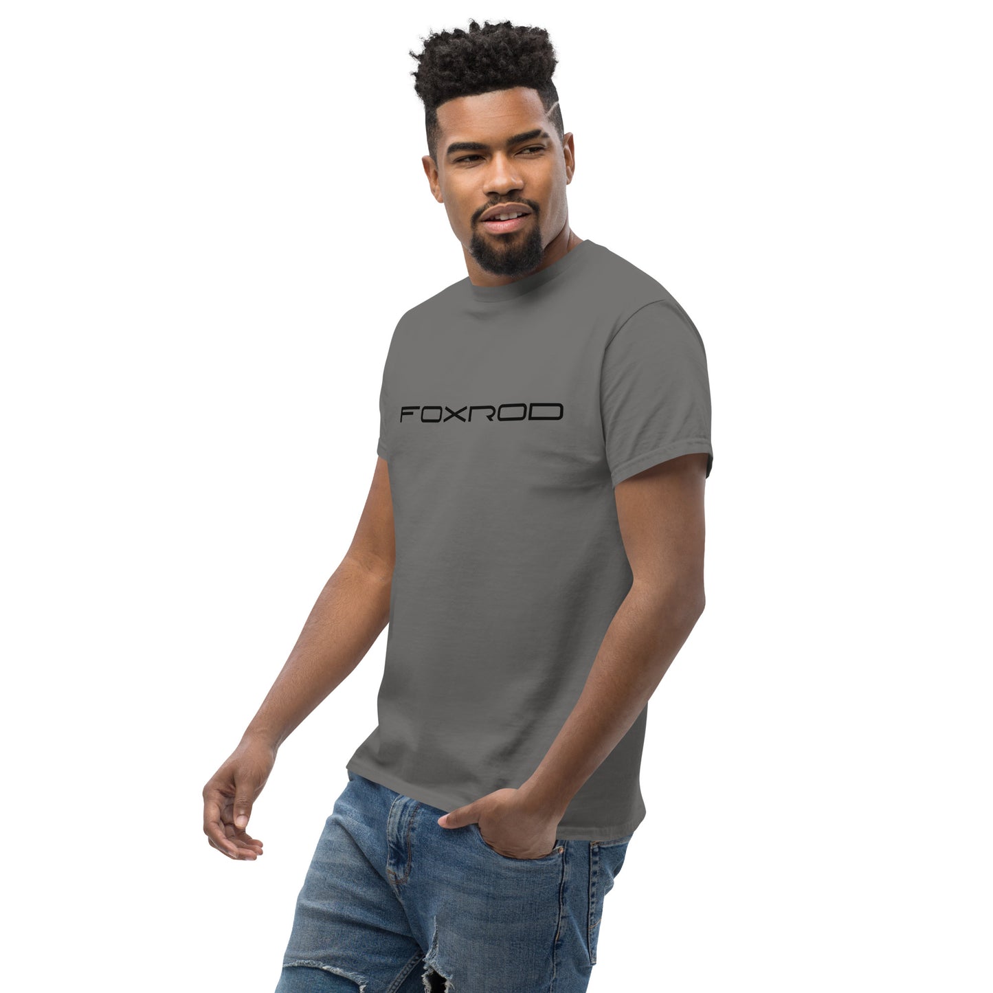 FOXROD T-shirt with black logo