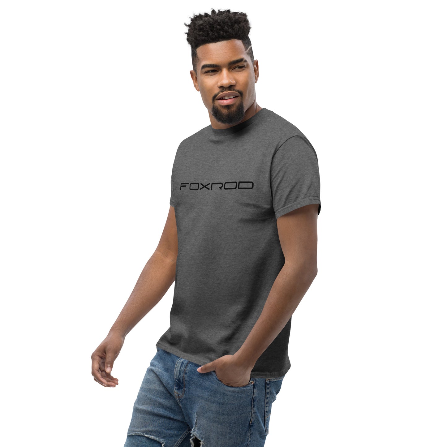 FOXROD T-shirt with black logo