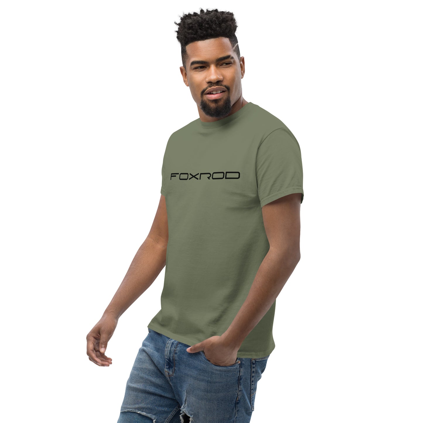 FOXROD T-shirt with black logo