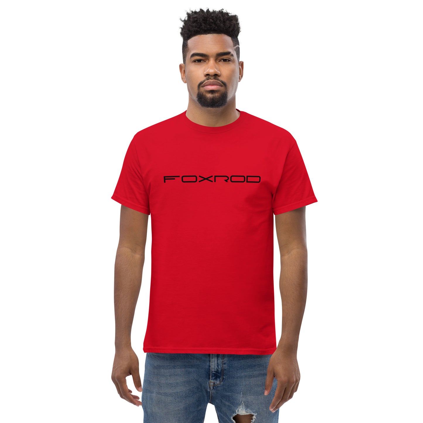 FOXROD T-shirt with black logo