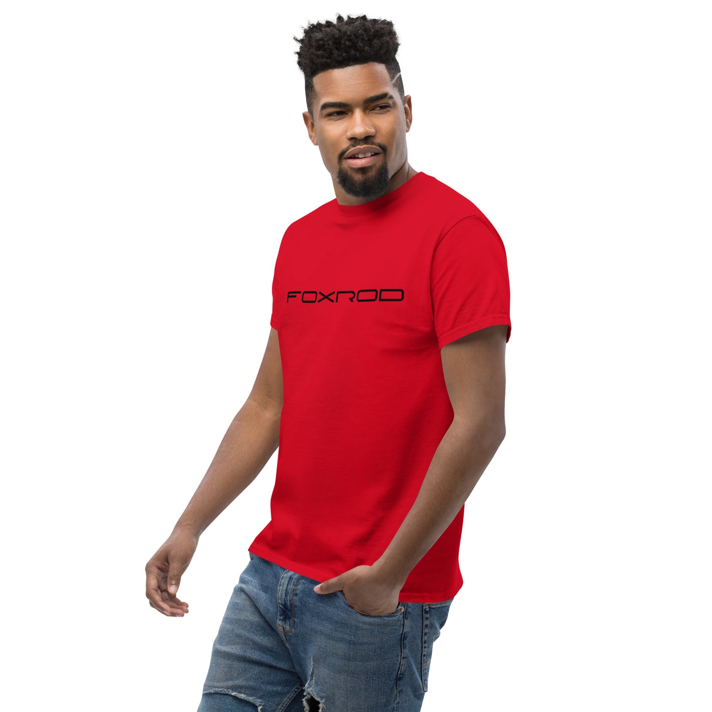 FOXROD T-shirt with black logo