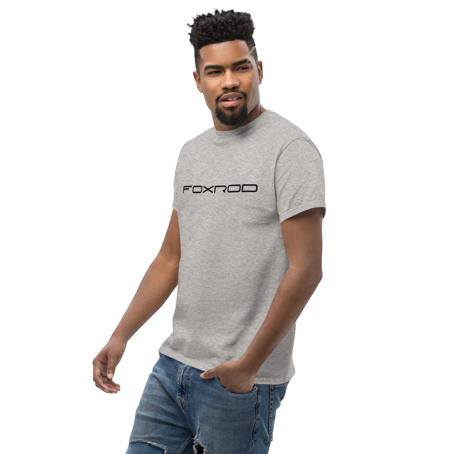 FOXROD T-shirt with black logo