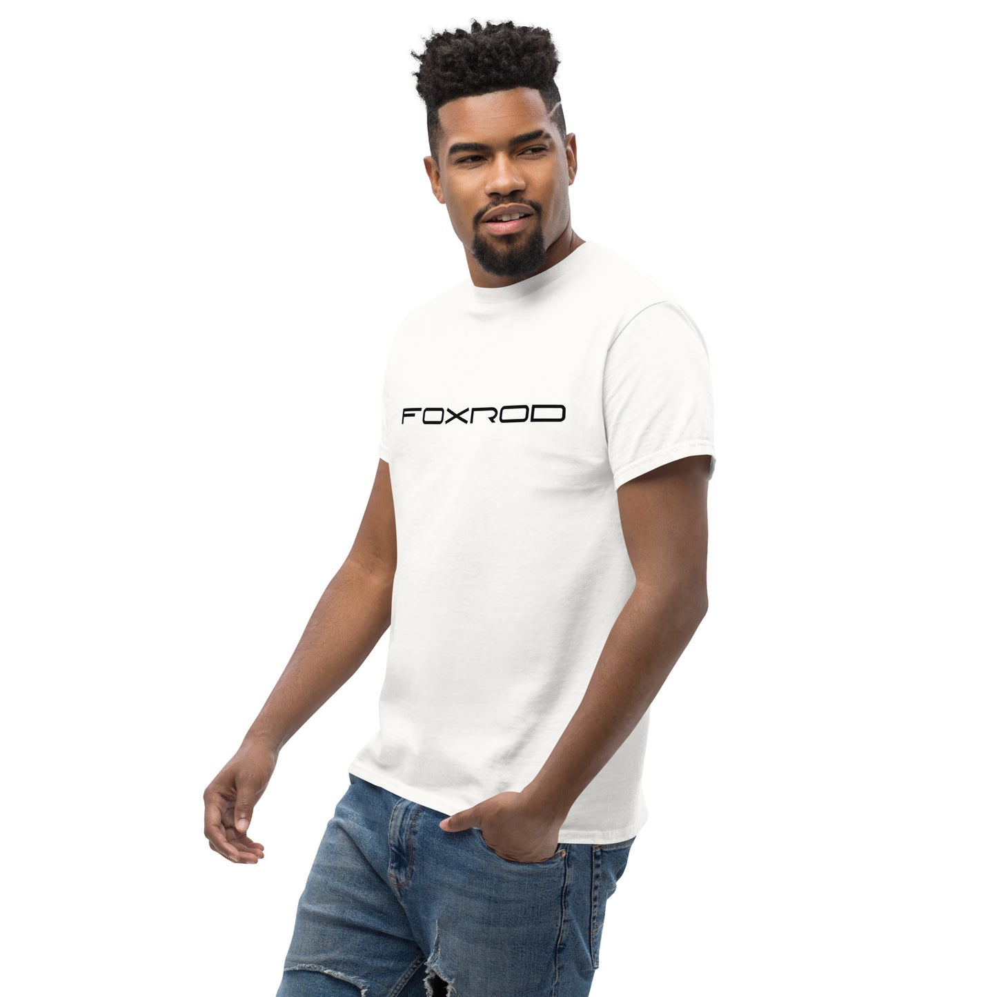 FOXROD T-shirt with black logo