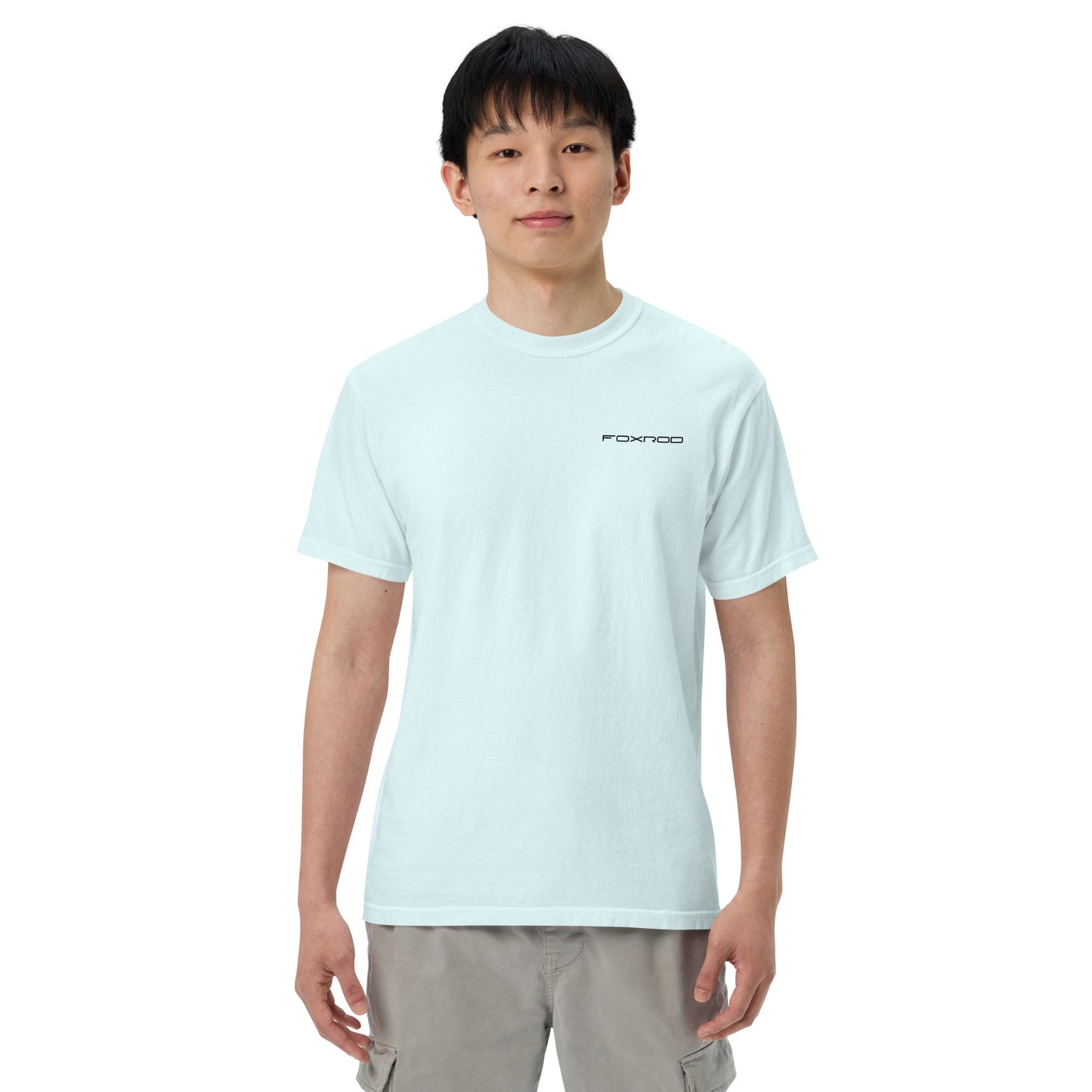 FOXROD diamond logo T-shirt with black logo