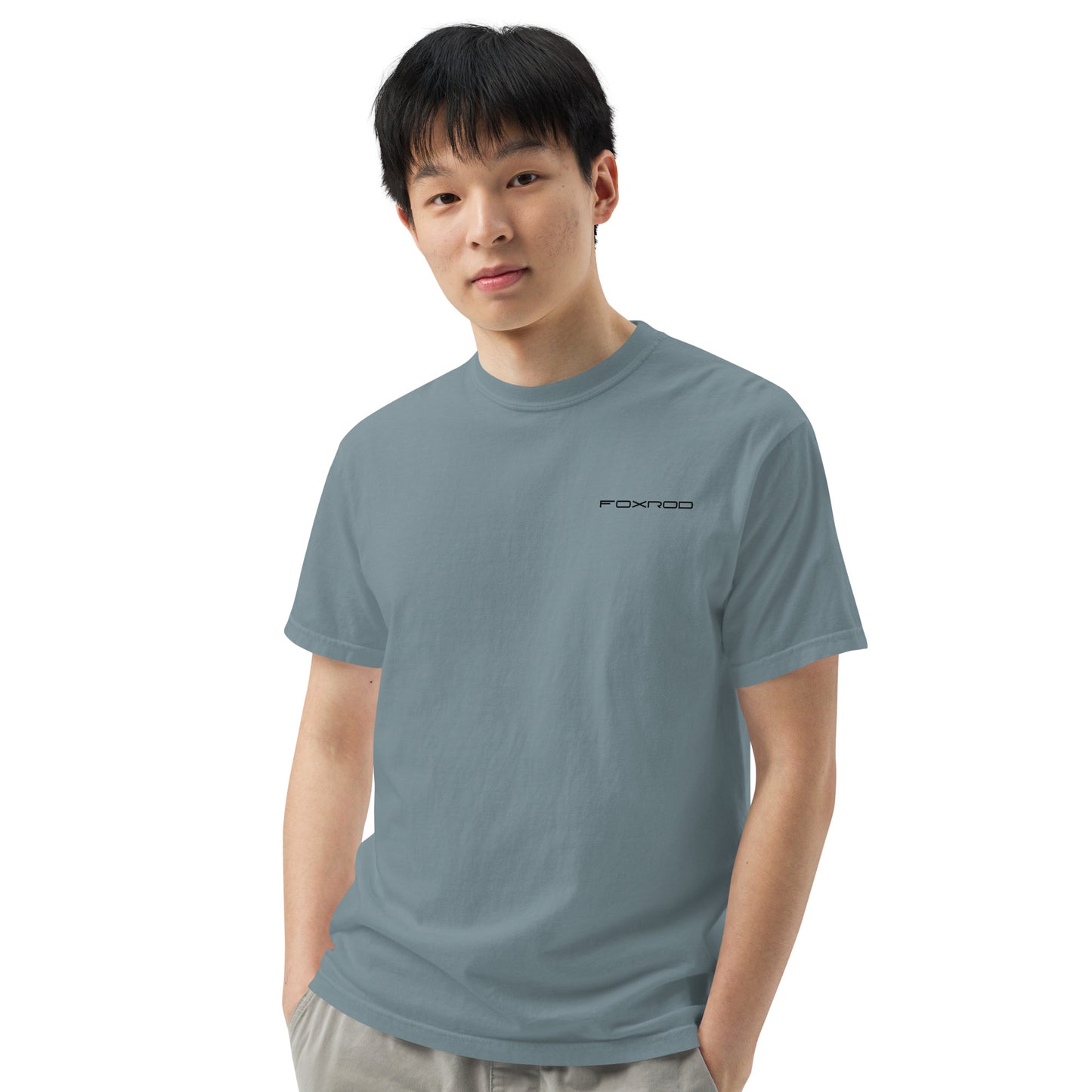 FOXROD diamond logo T-shirt with black logo