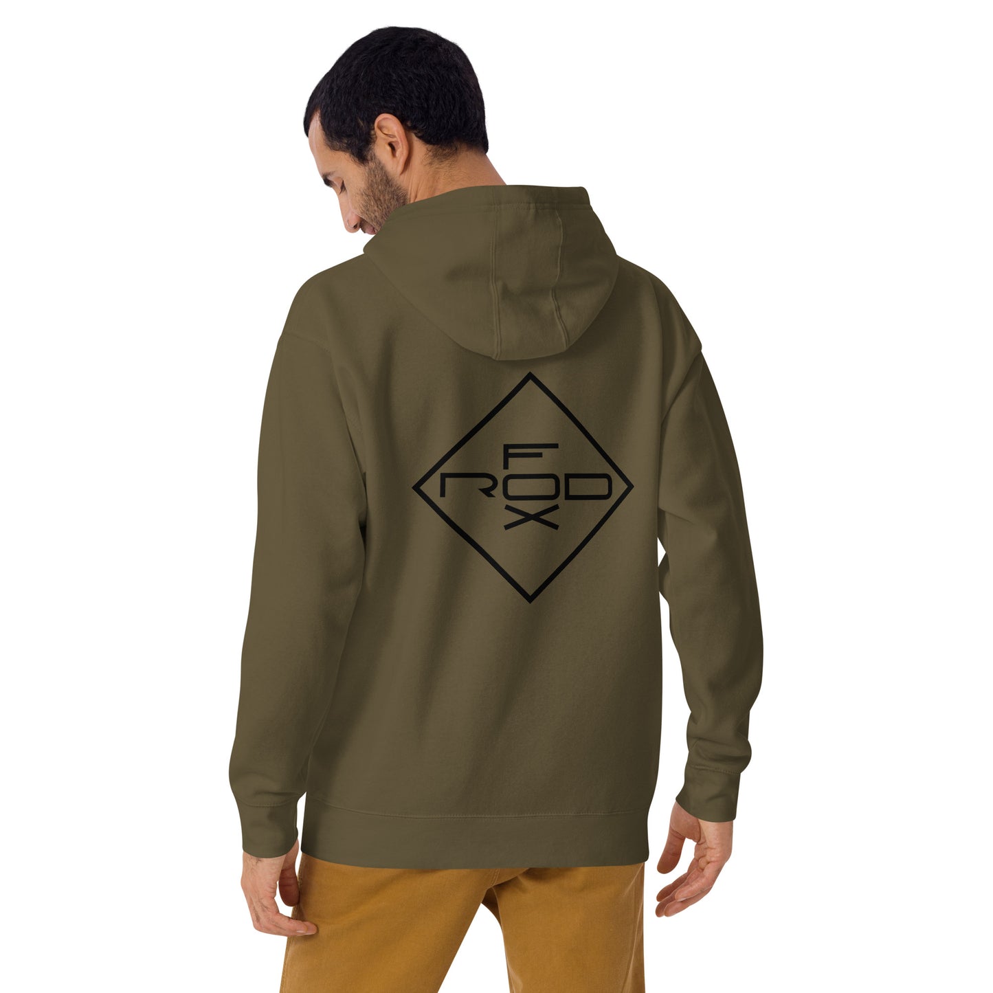 FOXROD Hoodie with black logo