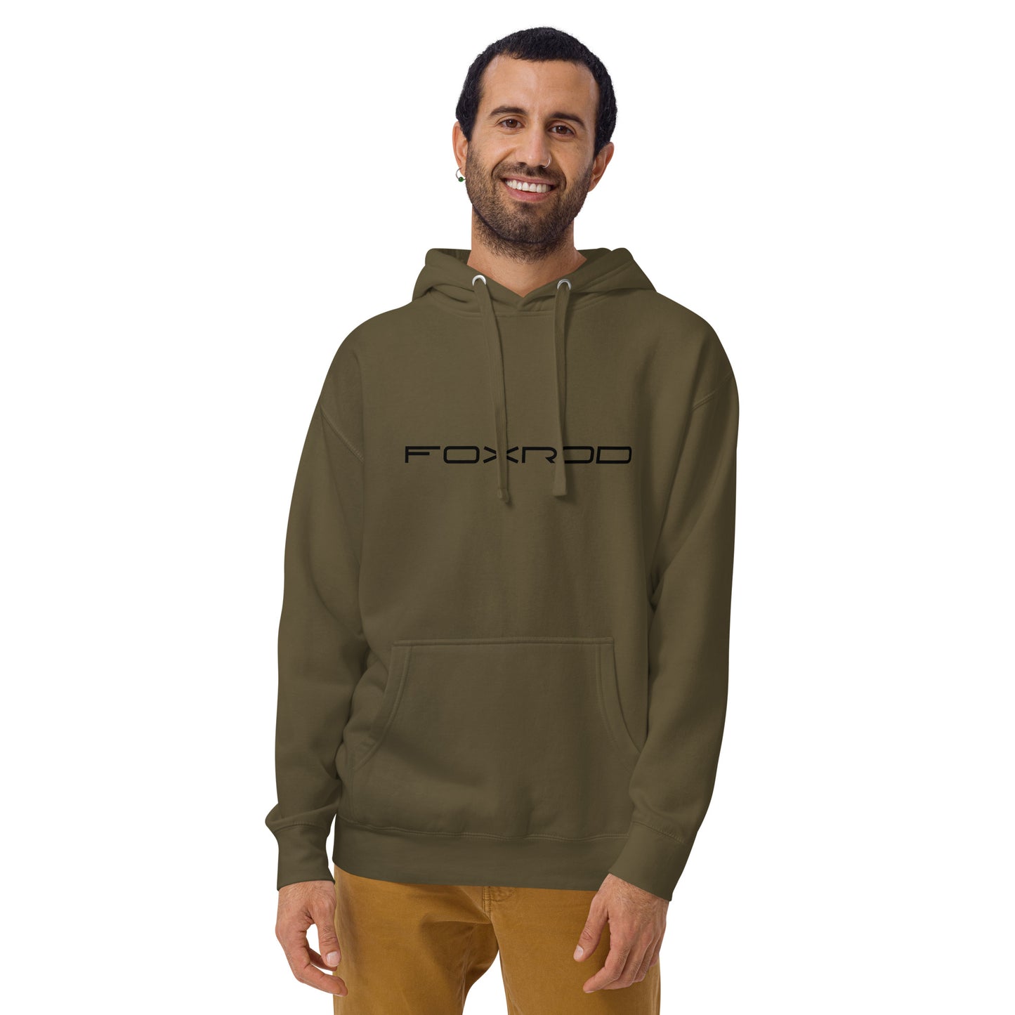 FOXROD Hoodie with black logo