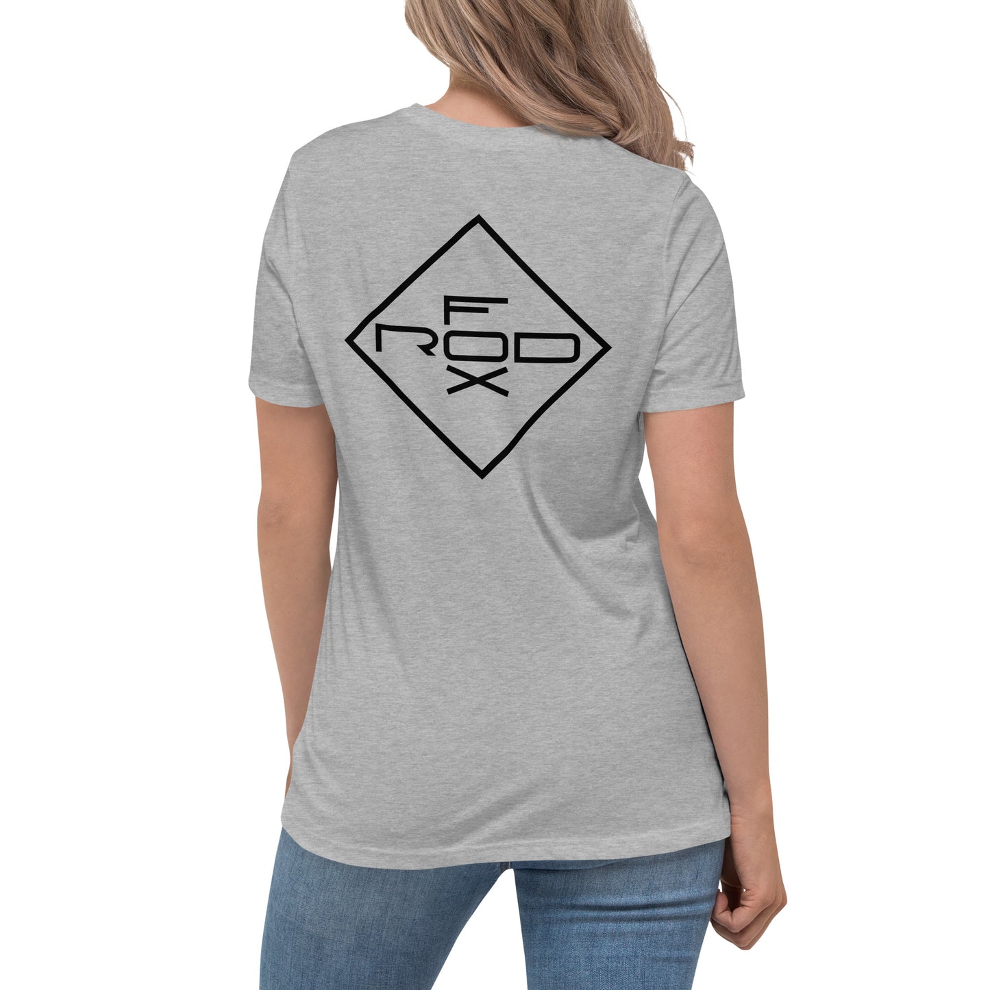 FOXROD women’s T-shirt with black logo