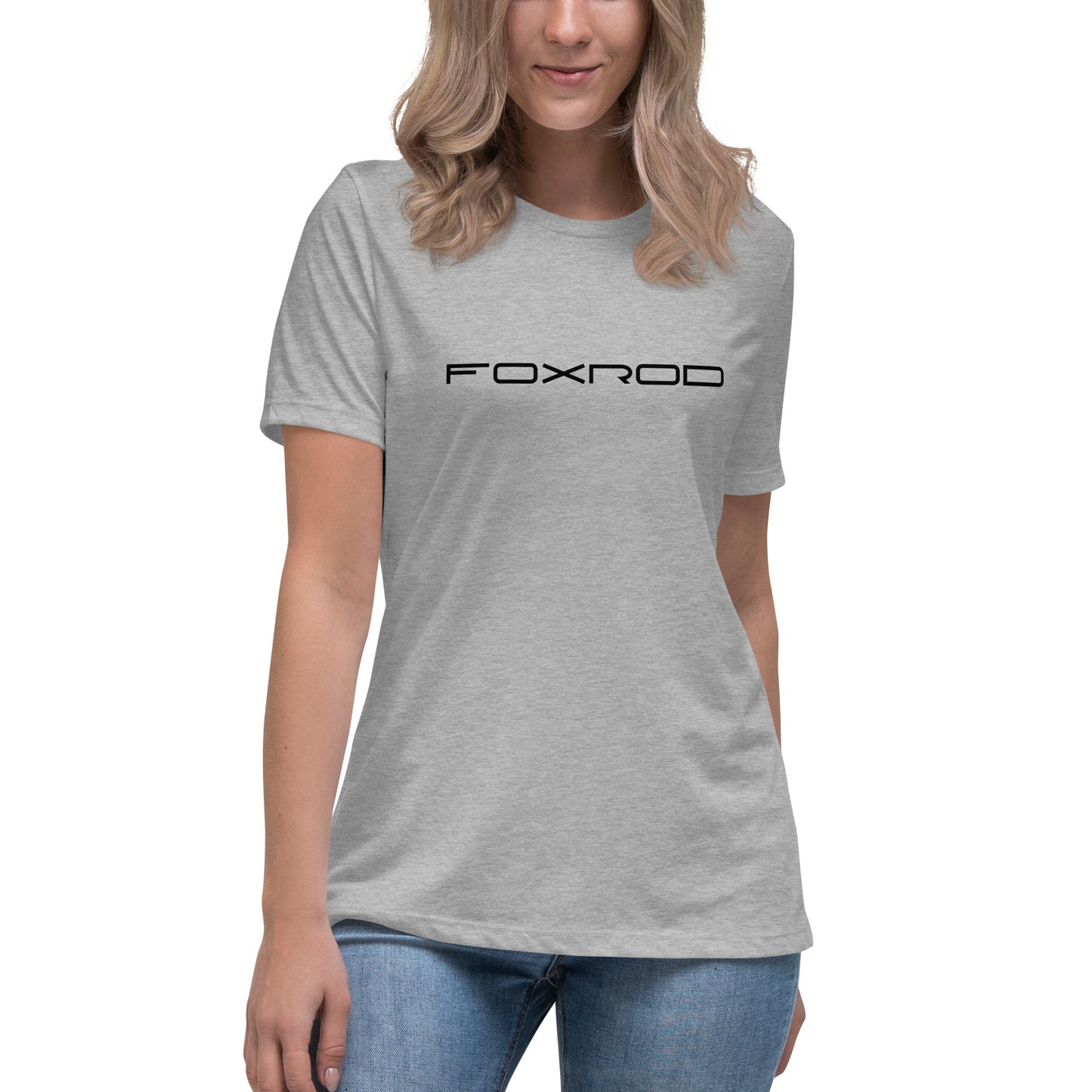 FOXROD women’s T-shirt with black logo