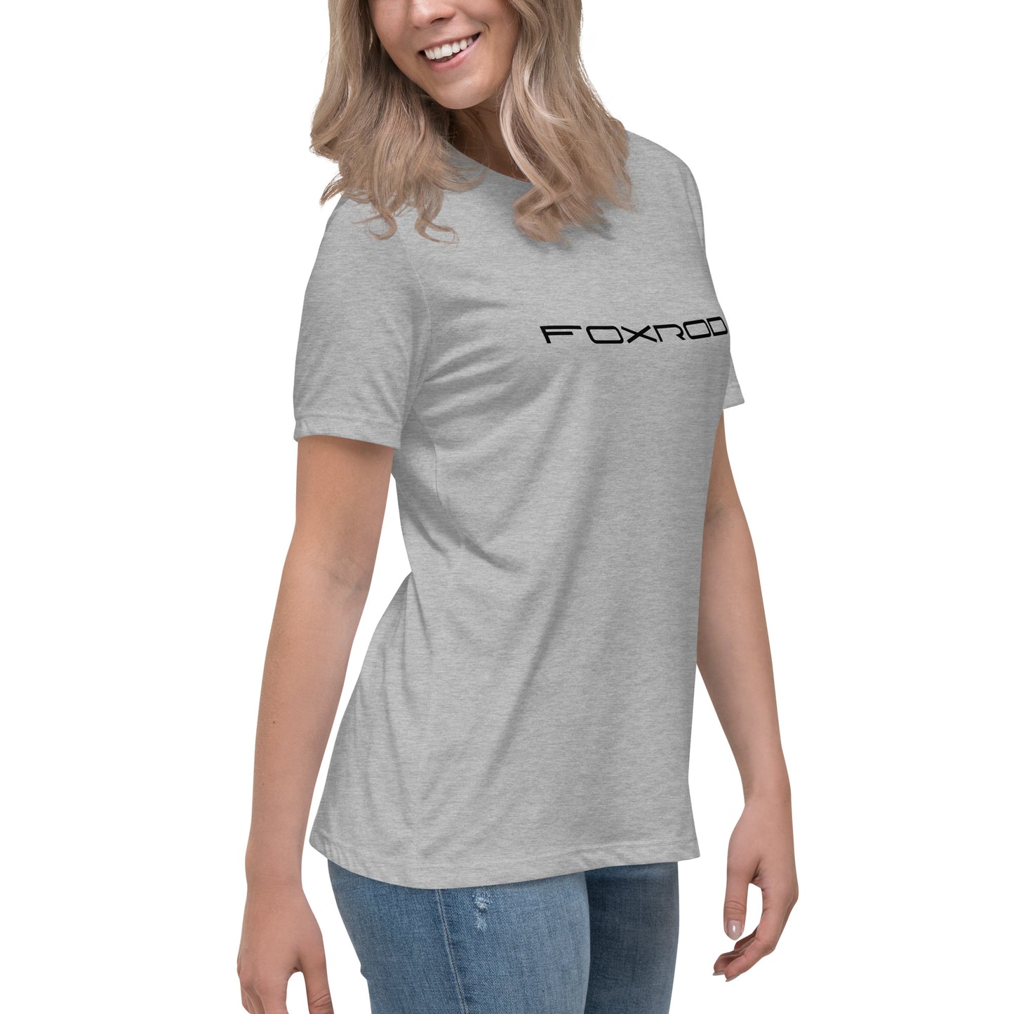 FOXROD women’s T-shirt with black logo