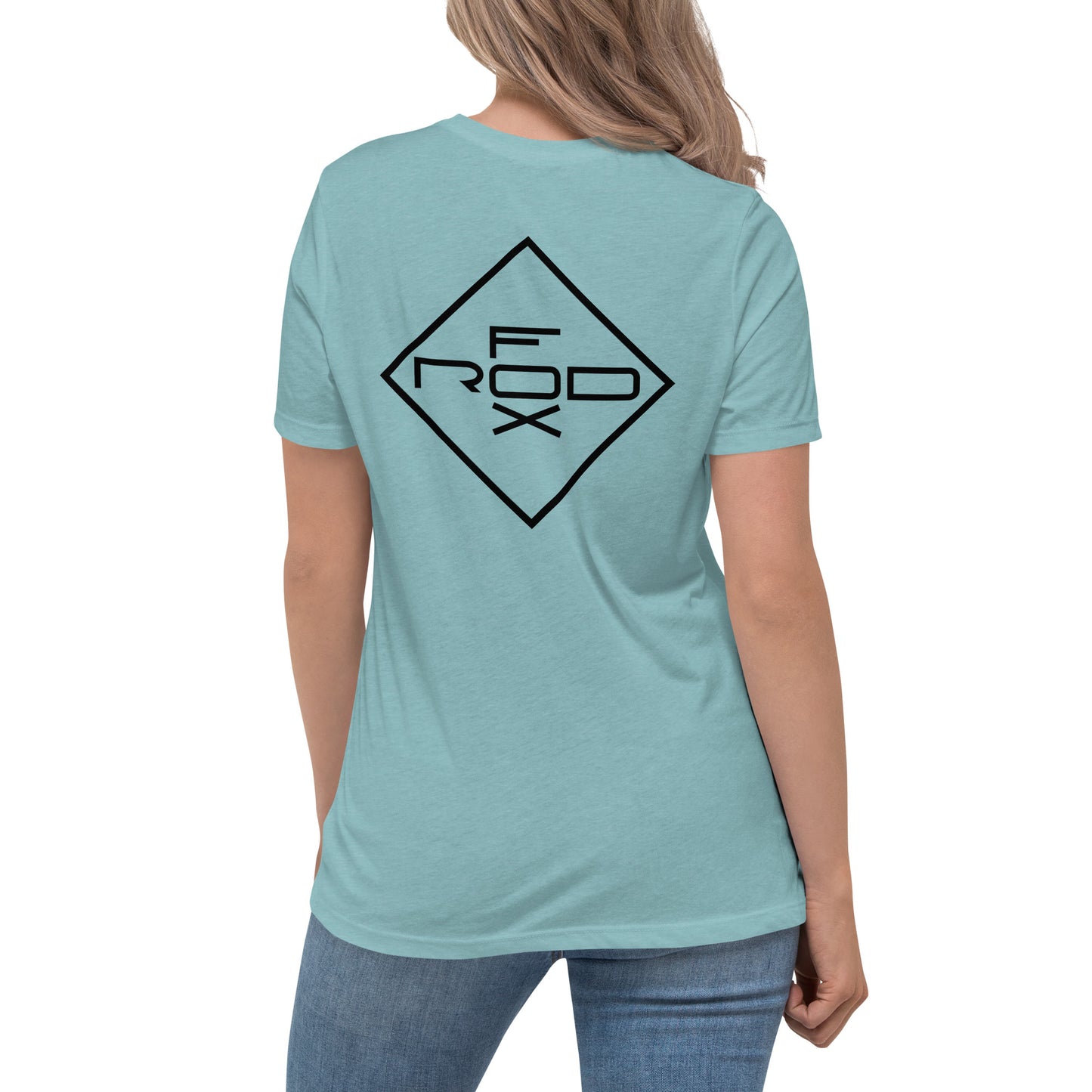 FOXROD women’s T-shirt with black logo