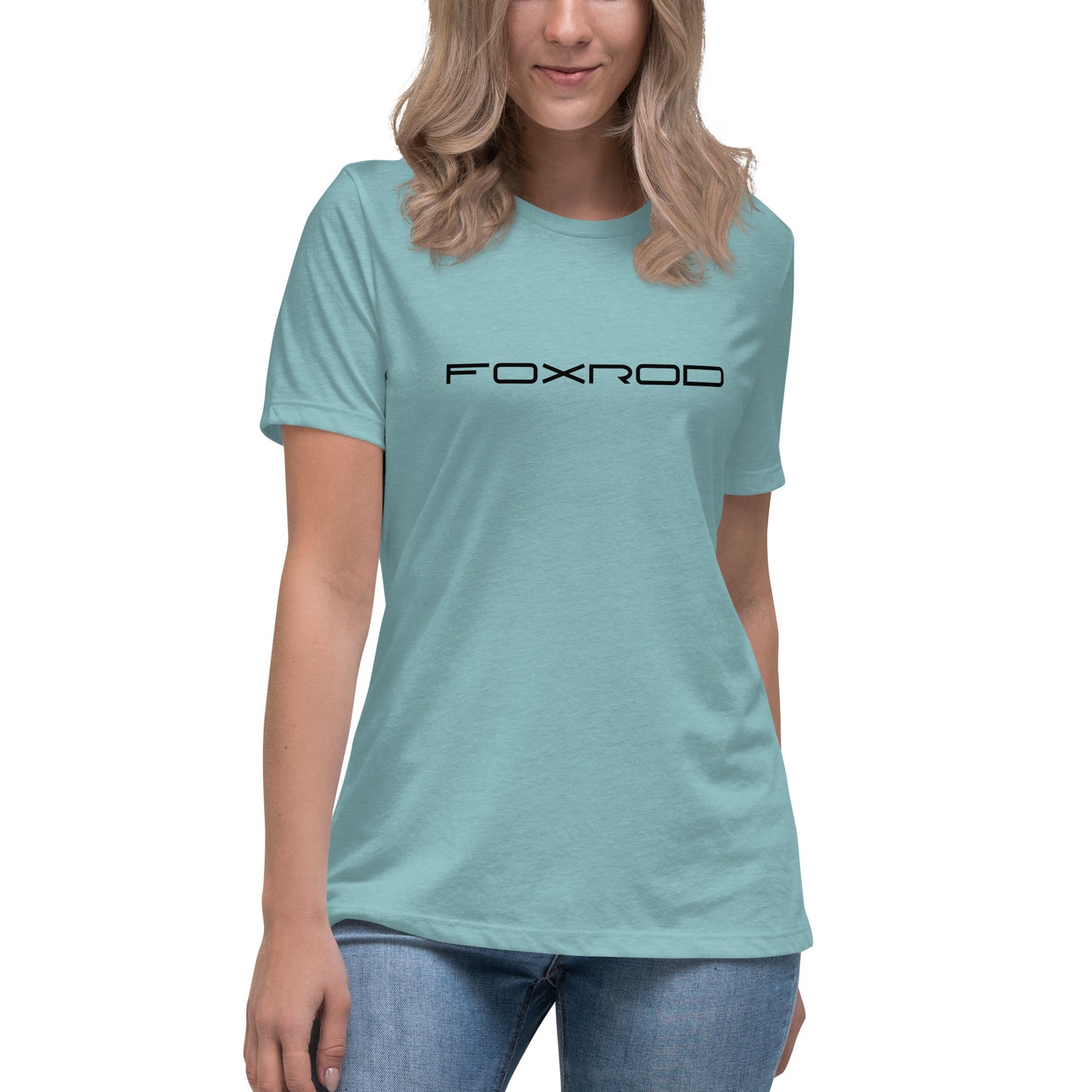FOXROD women’s T-shirt with black logo