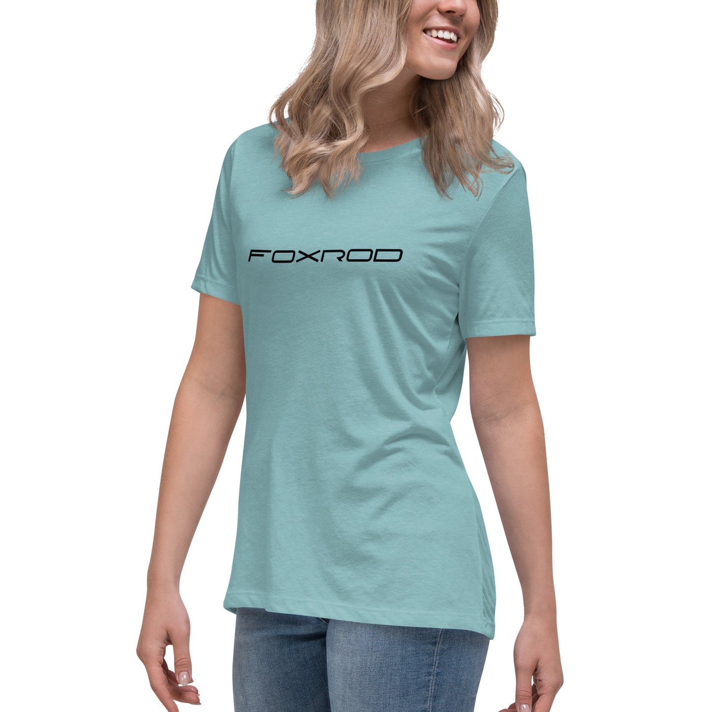 FOXROD women’s T-shirt with black logo