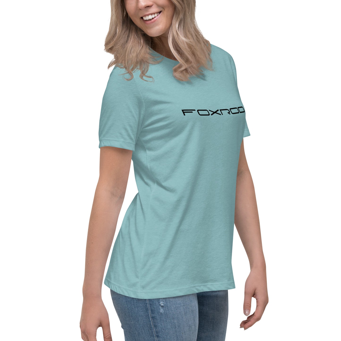 FOXROD women’s T-shirt with black logo