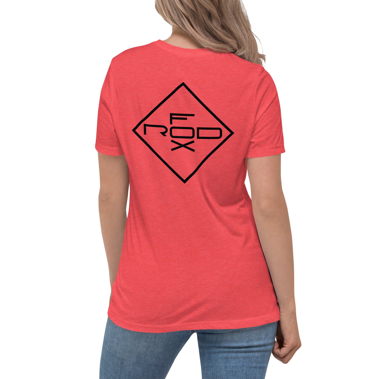 FOXROD women’s T-shirt with black logo