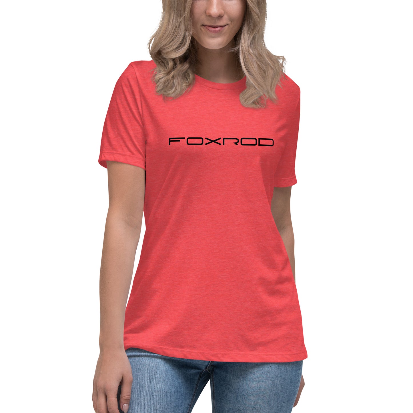 FOXROD women’s T-shirt with black logo