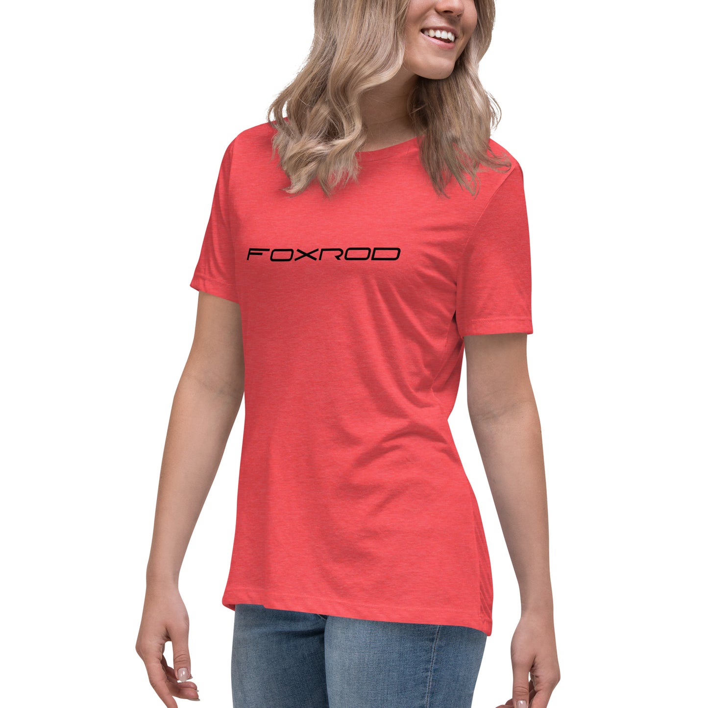 FOXROD women’s T-shirt with black logo