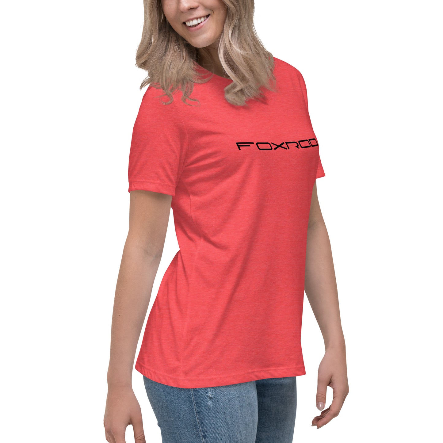 FOXROD women’s T-shirt with black logo