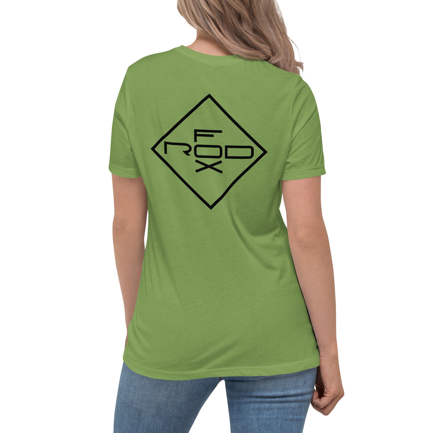 FOXROD women’s T-shirt with black logo