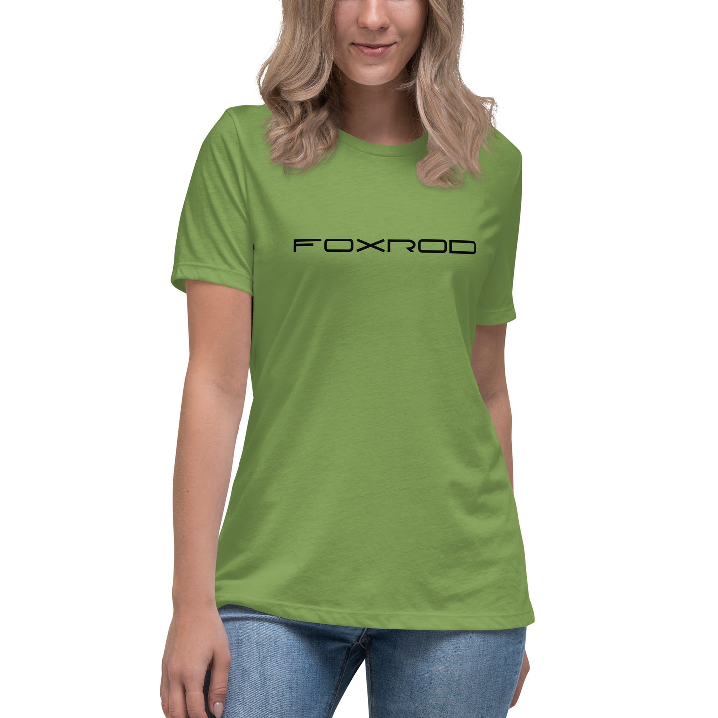 FOXROD women’s T-shirt with black logo
