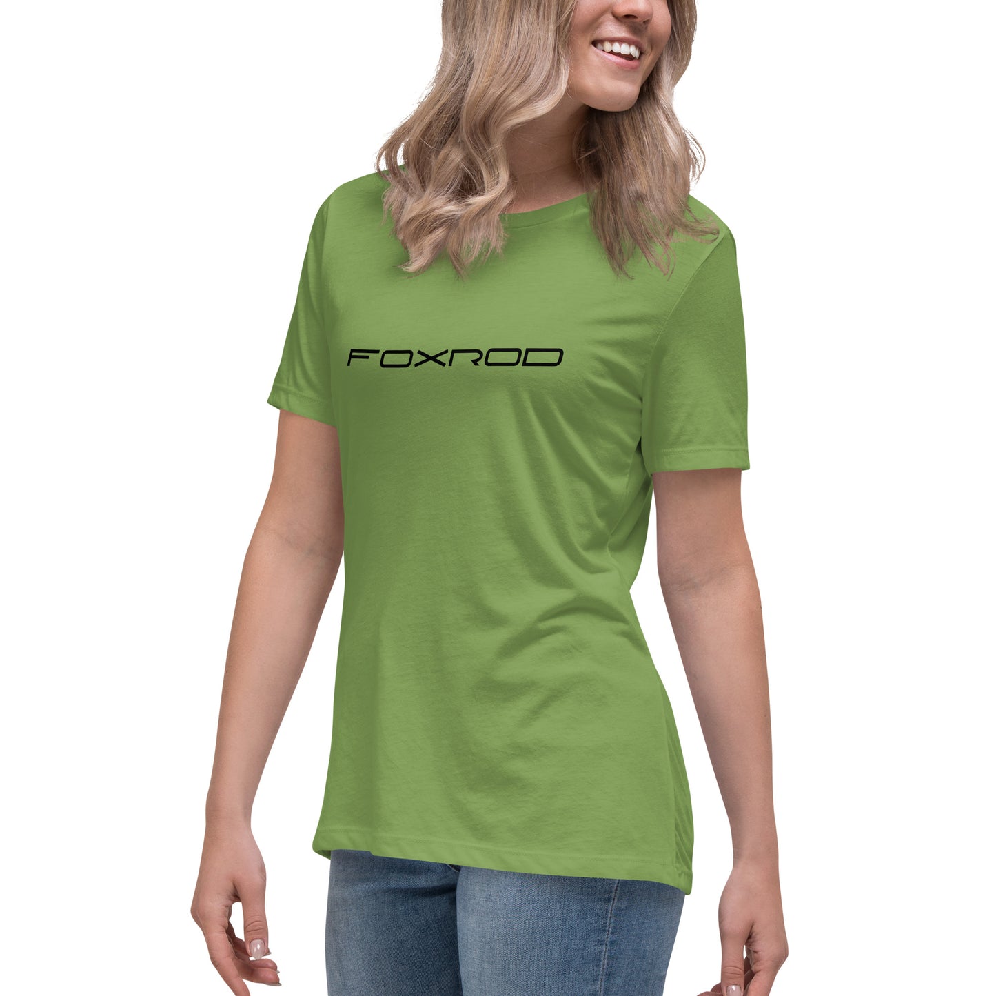 FOXROD women’s T-shirt with black logo