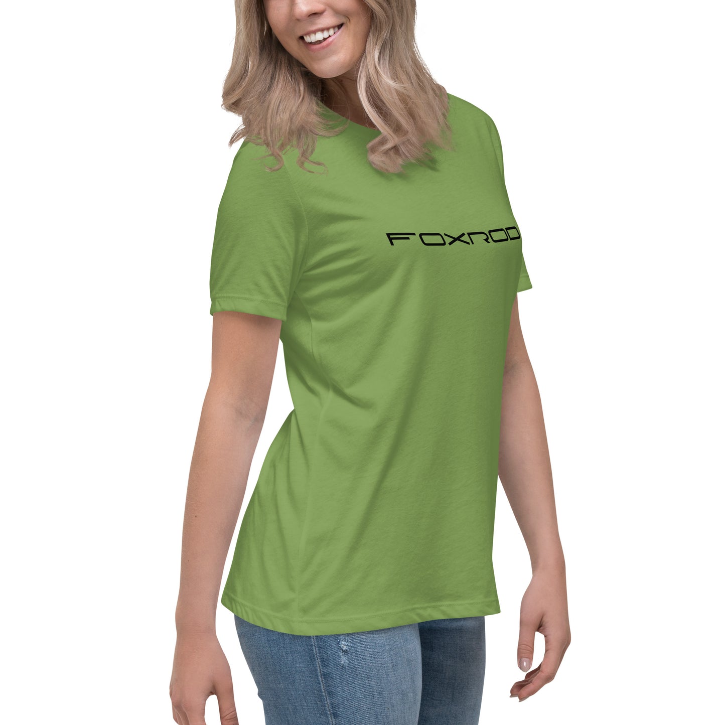 FOXROD women’s T-shirt with black logo