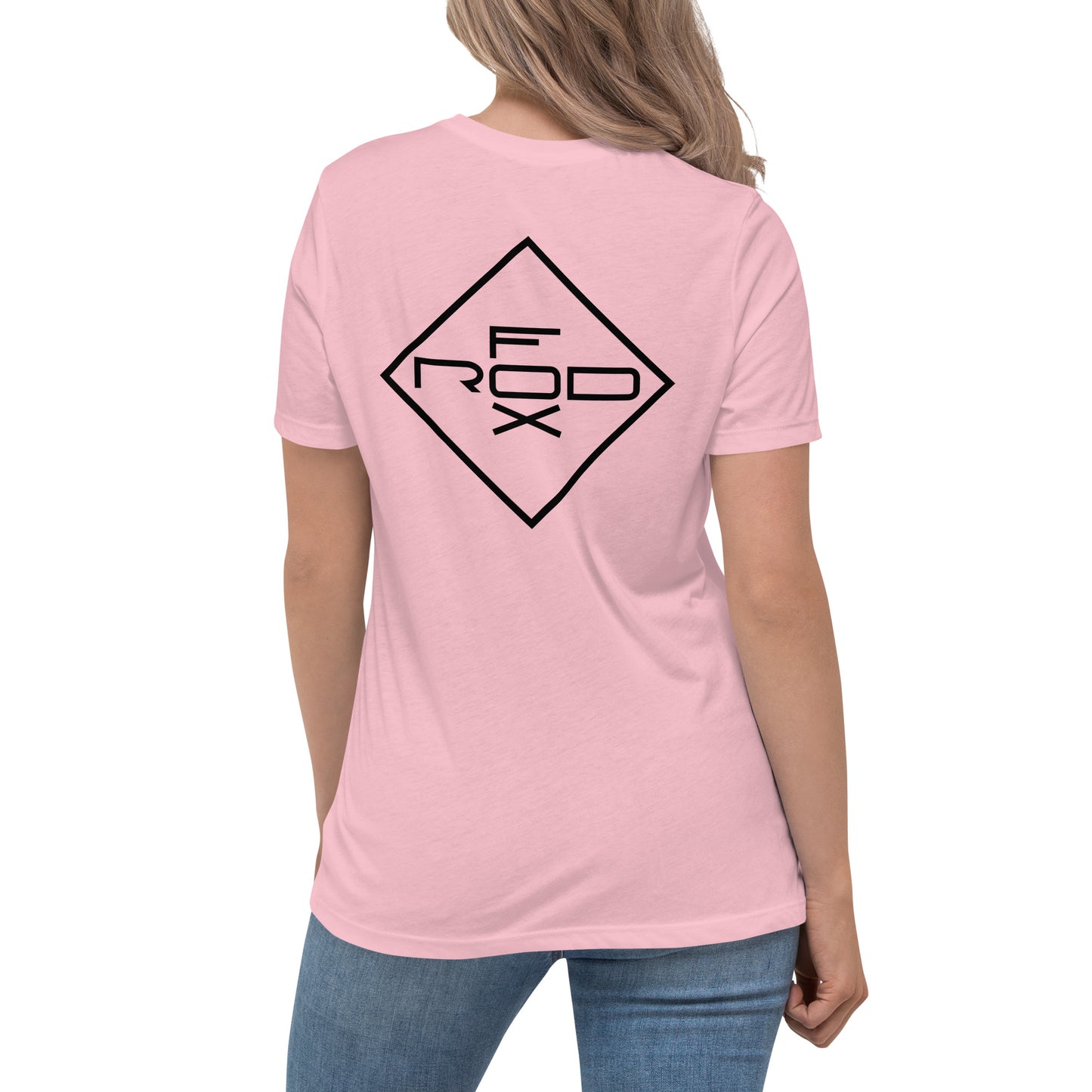 FOXROD women’s T-shirt with black logo