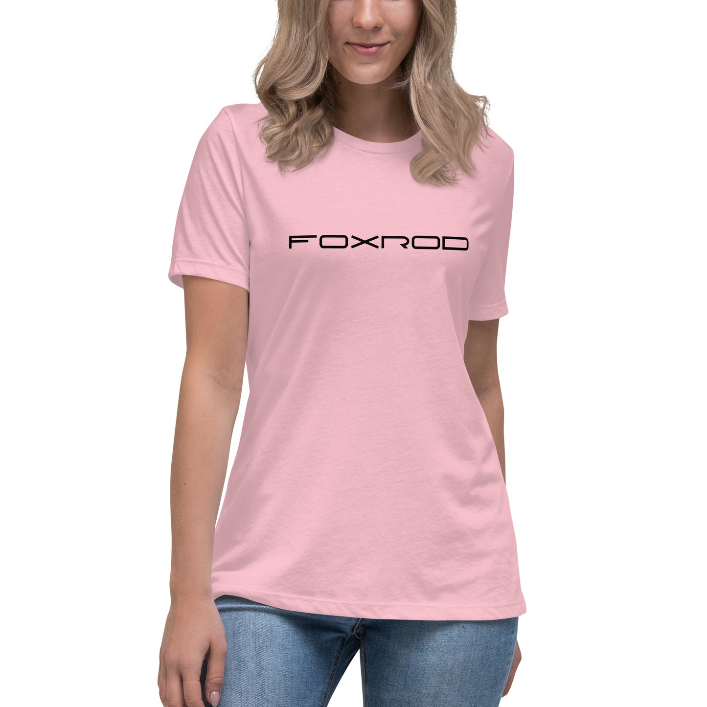FOXROD women’s T-shirt with black logo