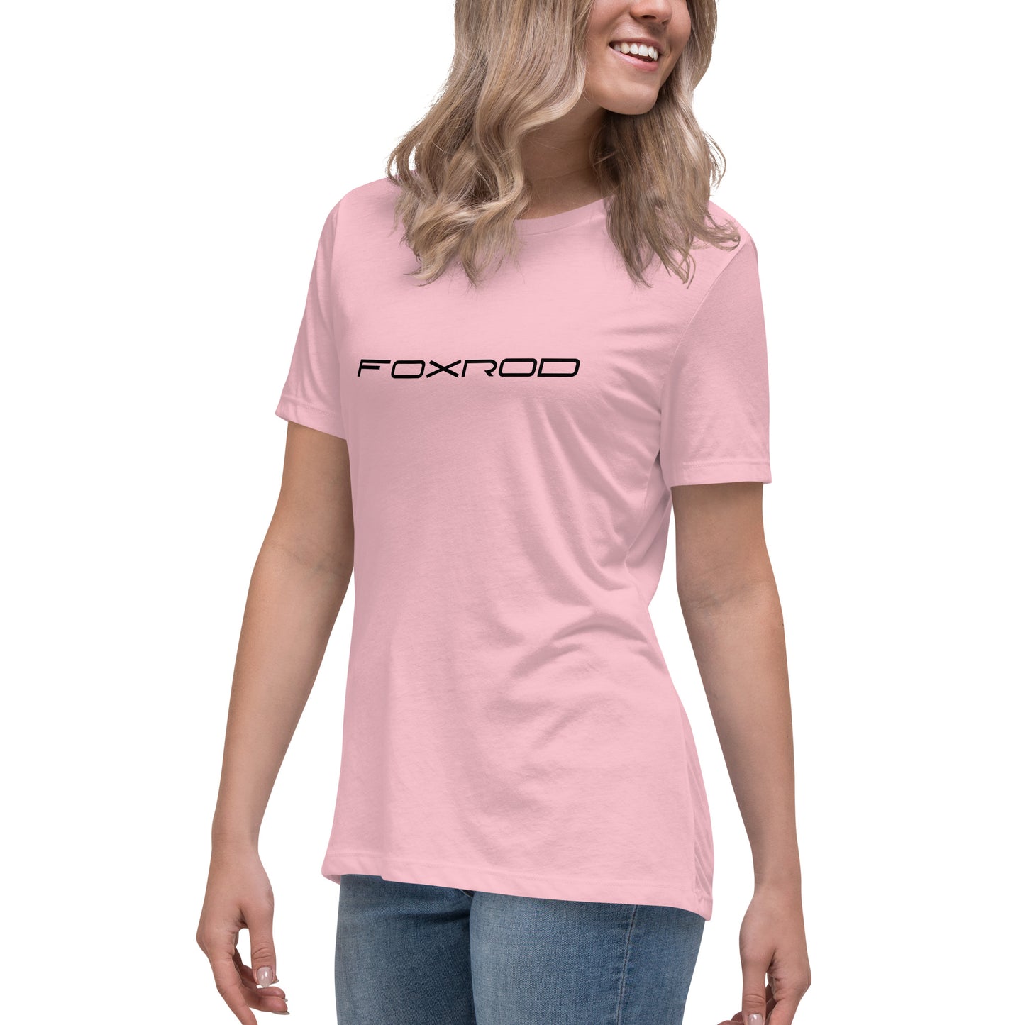 FOXROD women’s T-shirt with black logo