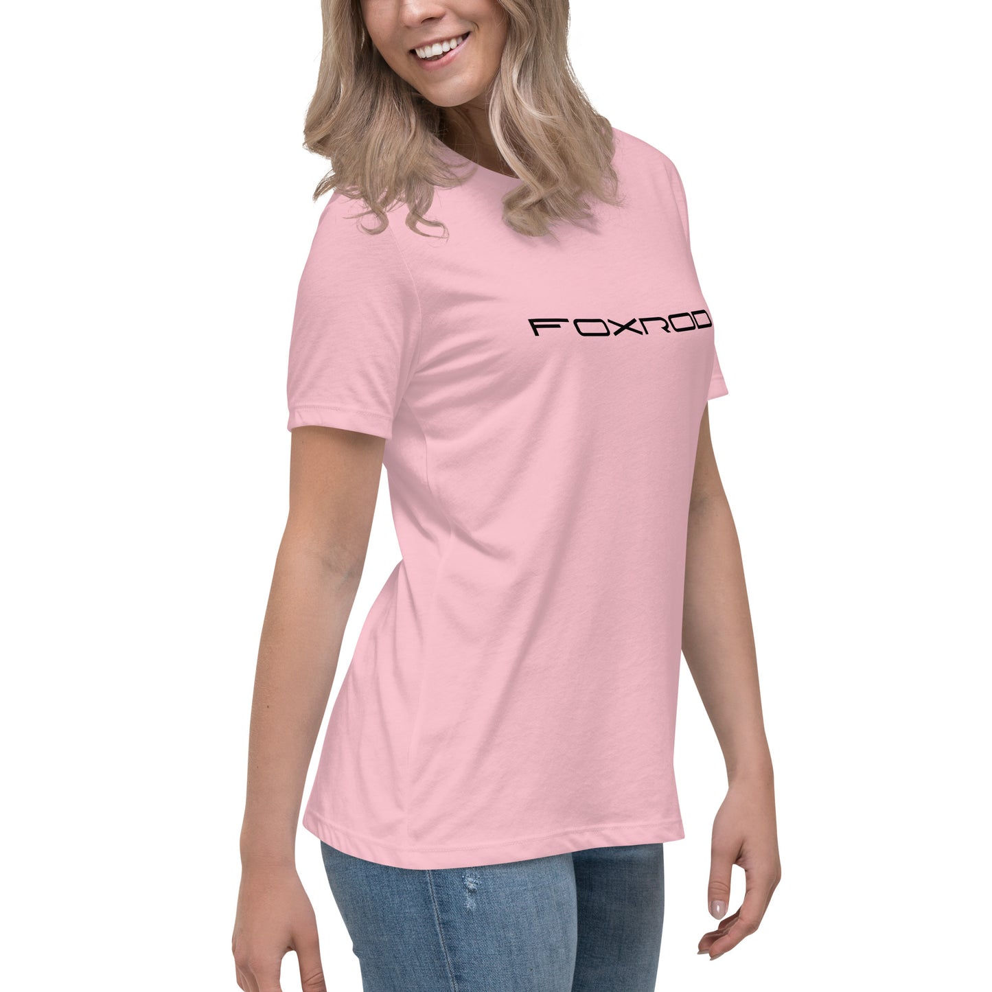 FOXROD women’s T-shirt with black logo