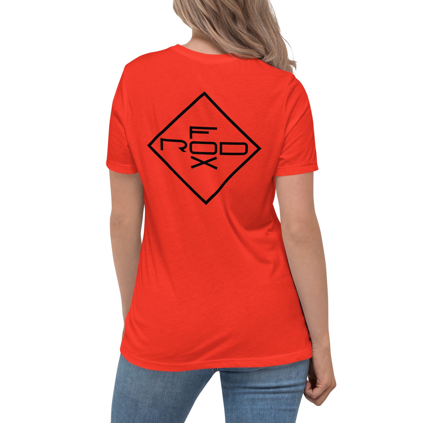 FOXROD women’s T-shirt with black logo