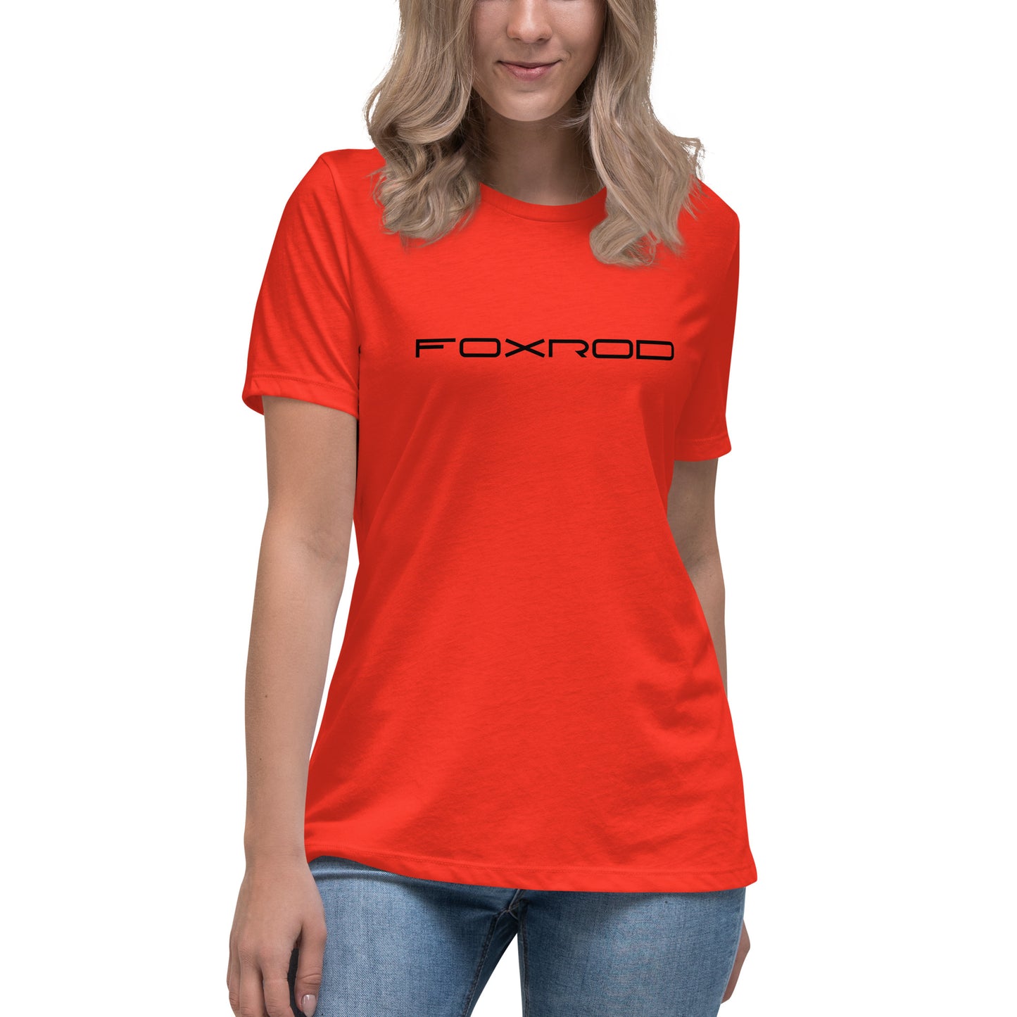 FOXROD women’s T-shirt with black logo