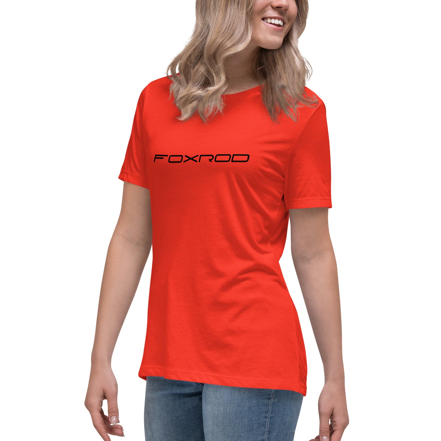FOXROD women’s T-shirt with black logo