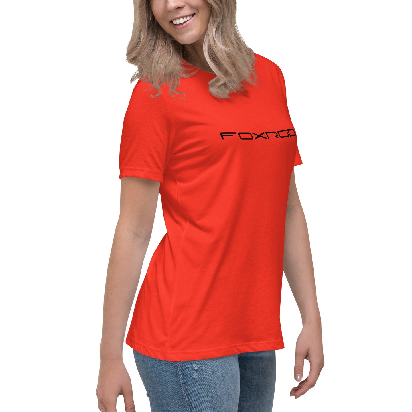 FOXROD women’s T-shirt with black logo