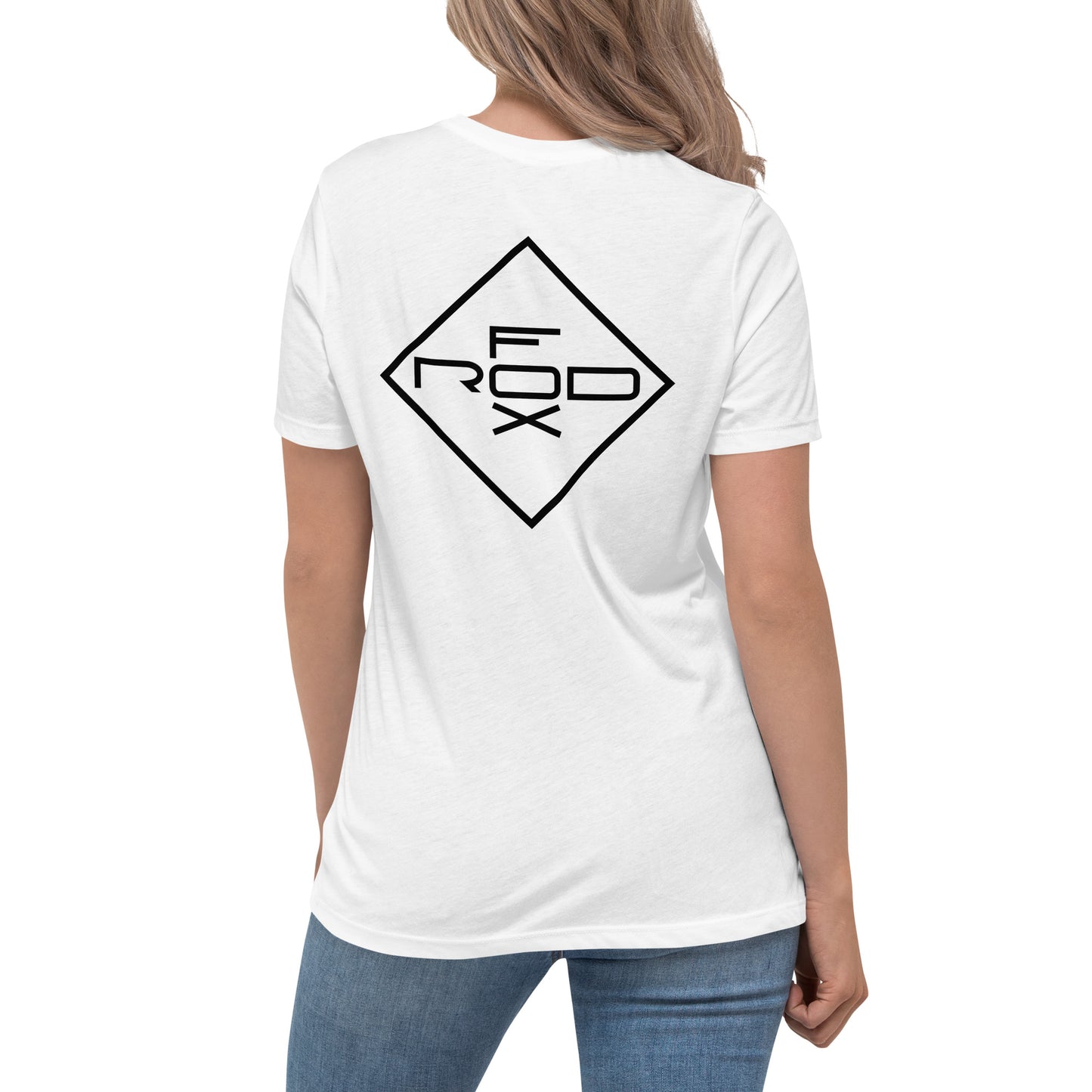 FOXROD women’s T-shirt with black logo