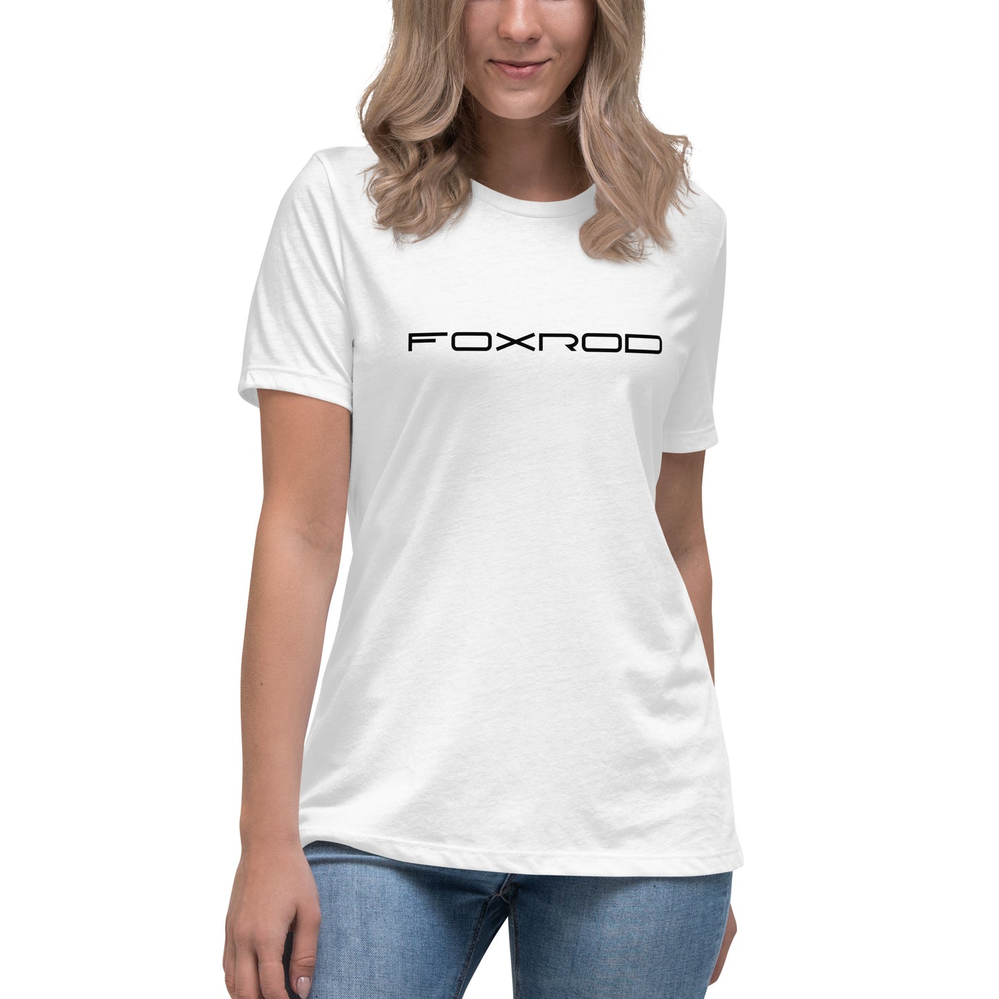 FOXROD women’s T-shirt with black logo