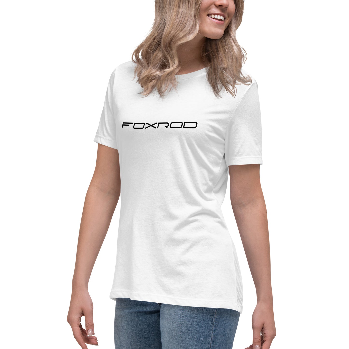 FOXROD women’s T-shirt with black logo