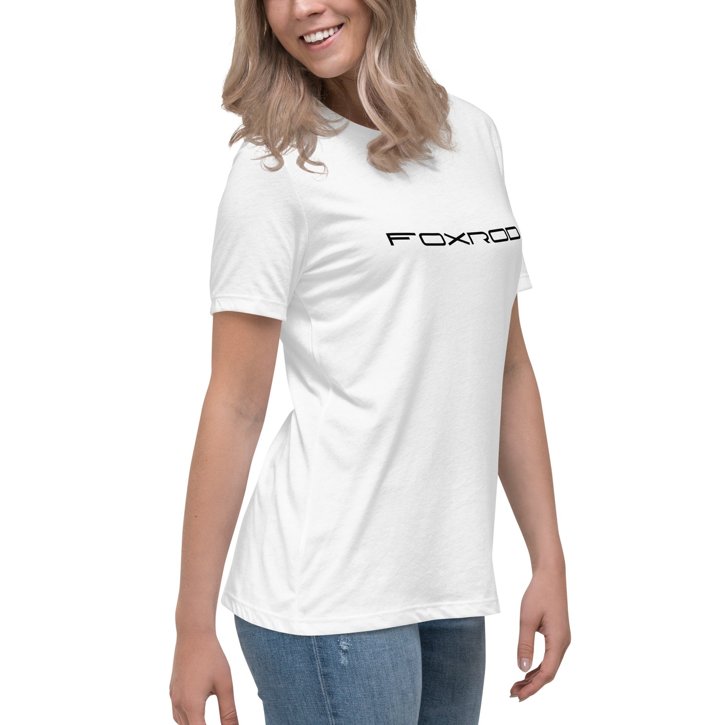 FOXROD women’s T-shirt with black logo